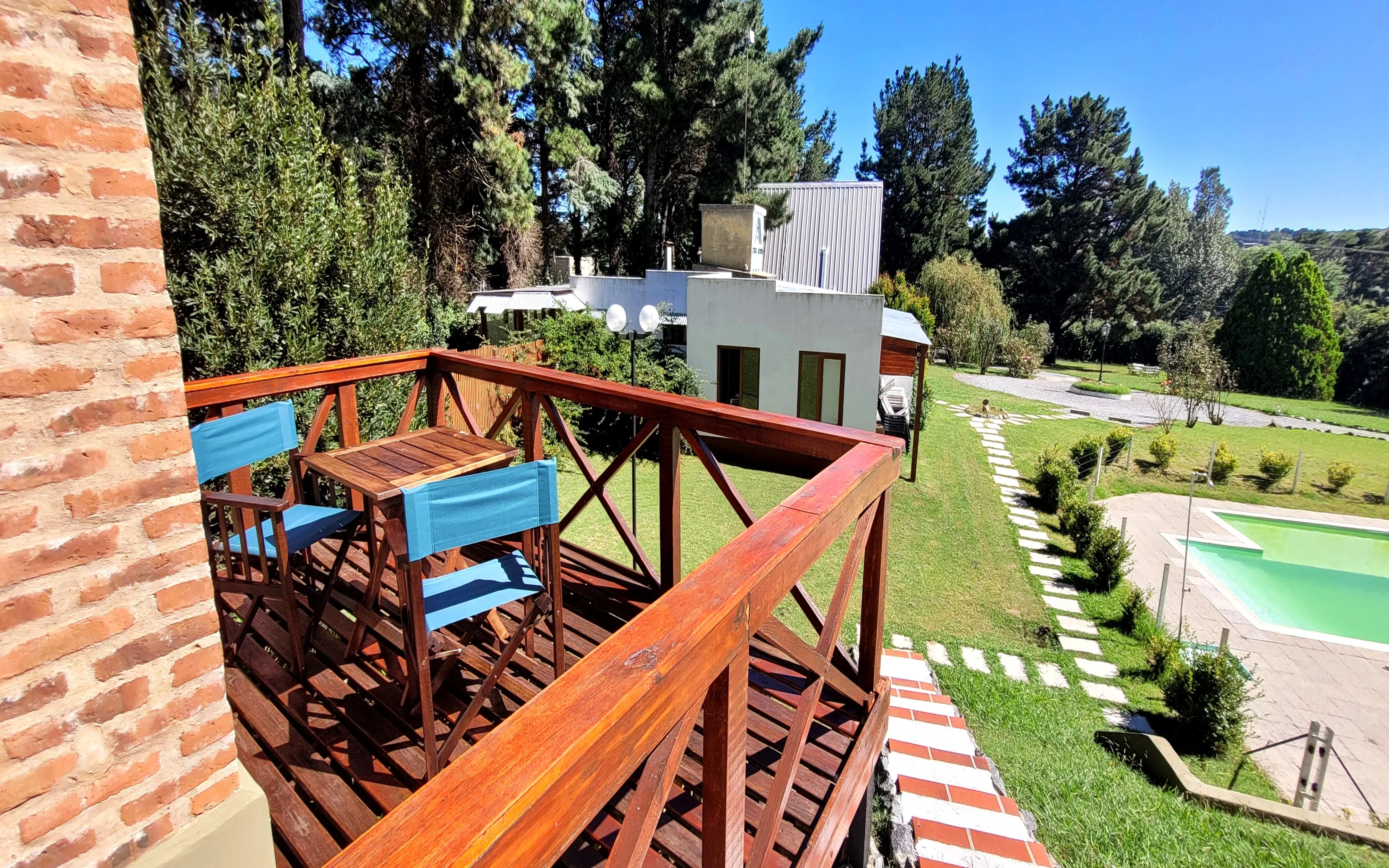 deck cabaña del pinar